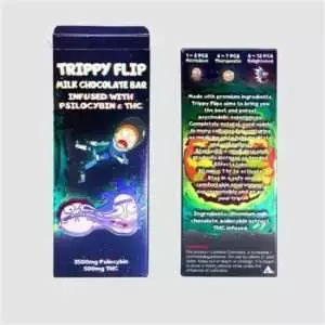 Trippy Flip  Mushroom Chocolate Bars